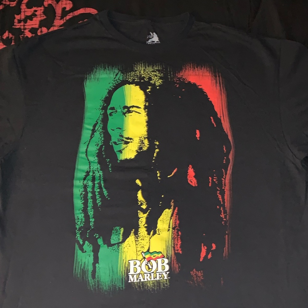 Short sleeve bob marley T-shirt